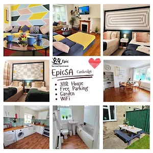 Holiday home Epicsa - Corporate & Family In 3 Bedroom House With Garden, Free Parking, Cambridge (Cambridgeshire)